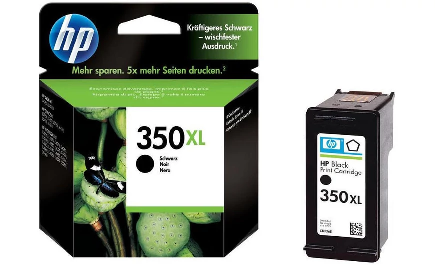 HP 350XL fekete tintapatron információk