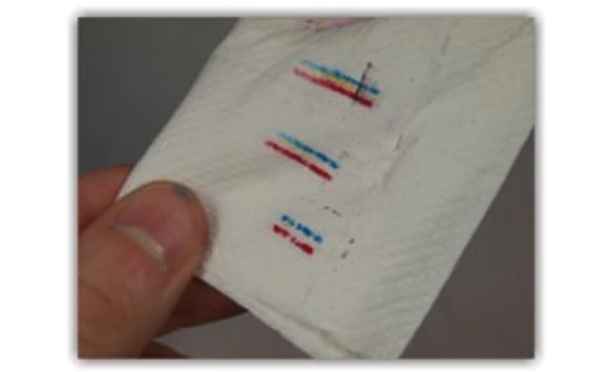 Az újratöltött tintapatron nyomtatási hibái