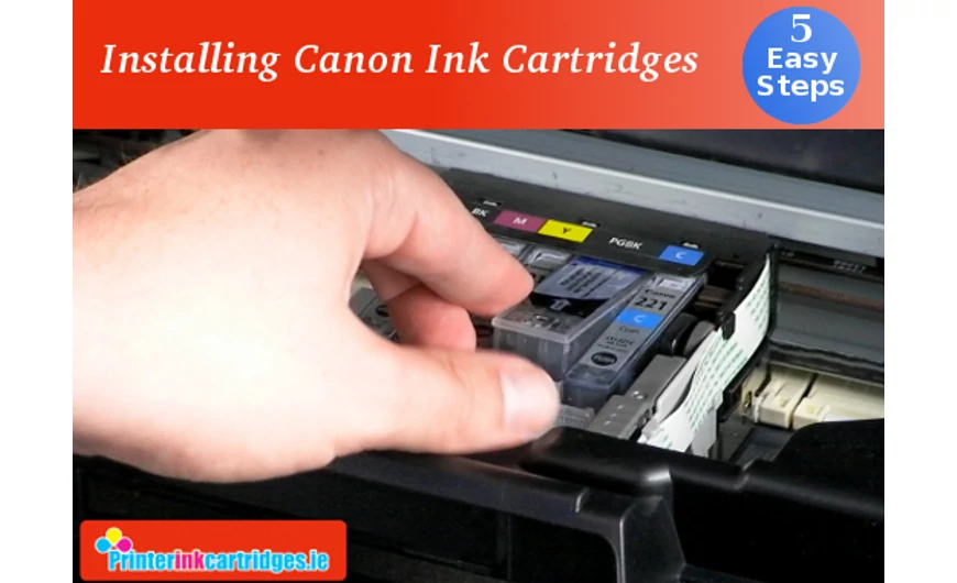 Canon tintapatron telepítés 5 lépésben