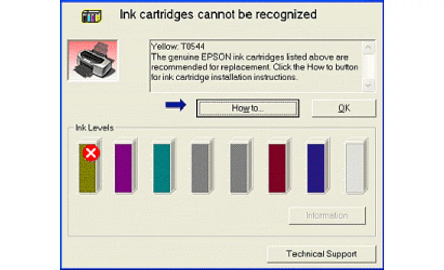 Epson tintasugaras nyomtatód elutasítja a tintapatront? Próbáld ki ezt!