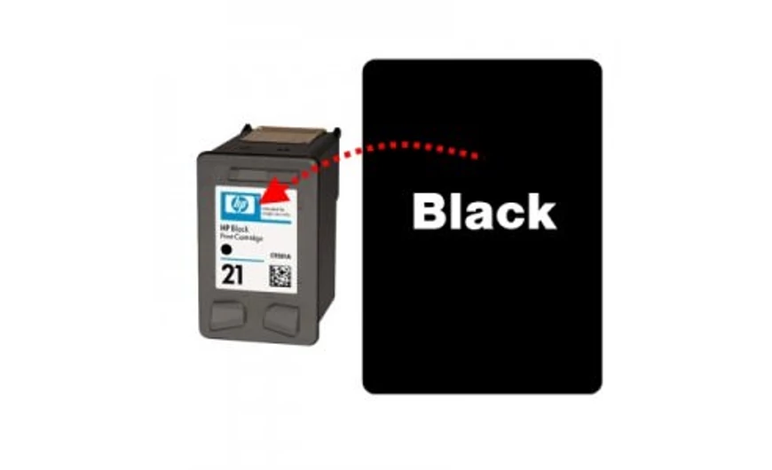 HP 21, HP 21XL, HP 27, HP 56 fekete tintapatronok töltése