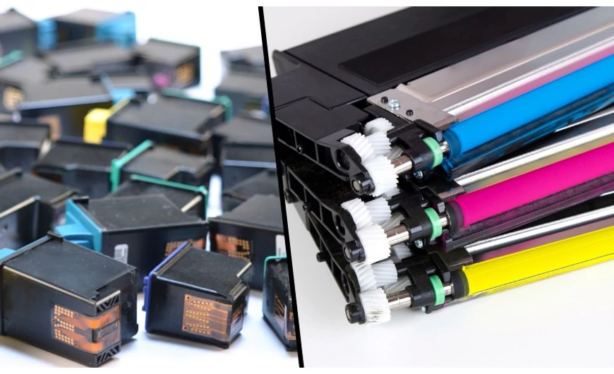 A nyomtató festék foltokat hagy a papíron