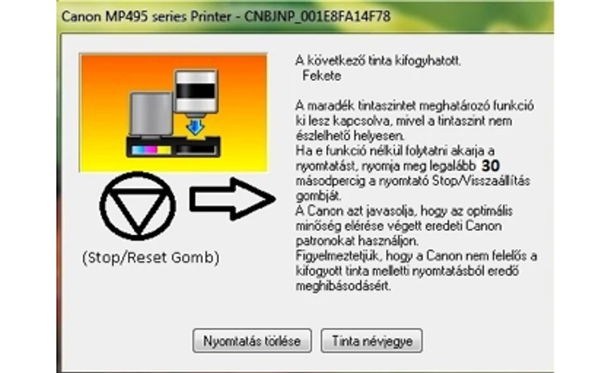 Használati útmutató kompatibilis és (töltött) tintapatronokhoz